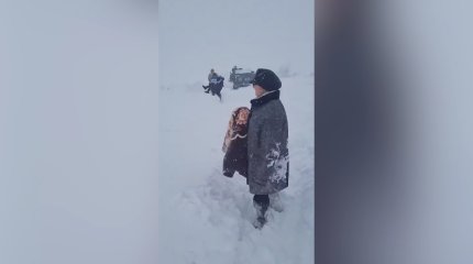 Из-за сильного мороза в Костанайской области едва не погибла женщина