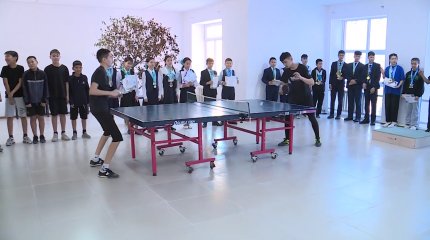 Ақтөбенің Шалқар ауданында мектеп пайдалануға берілді