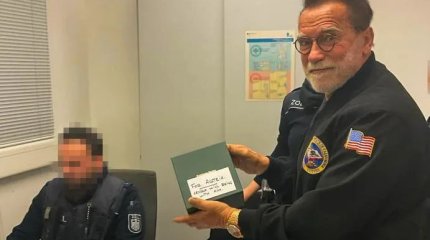 Шварценеггера задержали в аэропорту Мюнхена за контрабандные часы