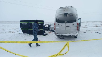 Два человека погибли в жуткой аварии в области Абай
