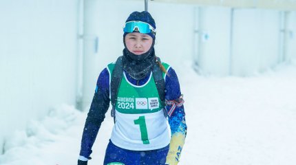 Қазақстандық биатлоншылар Олимпиада эстафетасында ондыққа енді