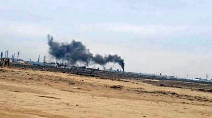 Клубы черного дыма напугали жителей Актау