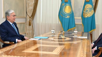 Президент белгілі мемлекет қайраткері Икрам Адырбековті қабылдады