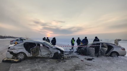 Два человека погибли в аварии под Петропавловском