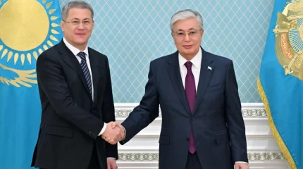 Президент Башқұртстан басшысы Радий Хабировты қабылдады