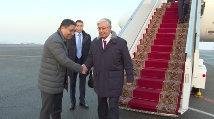 Мемлекет басшысы жұмыс сапарымен Алматы қаласына барды