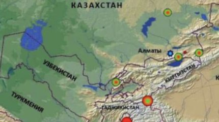 Новые землетрясения почувствовали в Алматы ночью