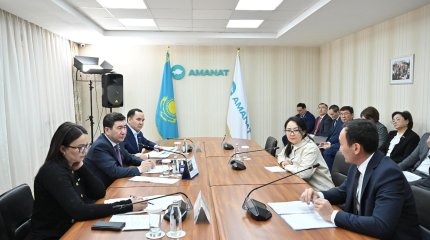 «AMANAT» партиясының Төрағасы азаматтарды қабылдады