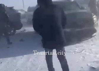 Массовое ДТП произошло на трассе Темиртау - Караганда