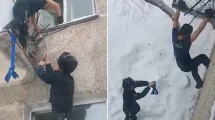 Зейнеткер пәтерге қамалып қалды