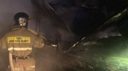 «Гелендваген» взорвался в спальном районе Караганды