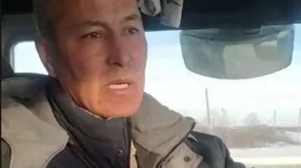 Қостанай облысында жүк көлігі орға түсіп кетті