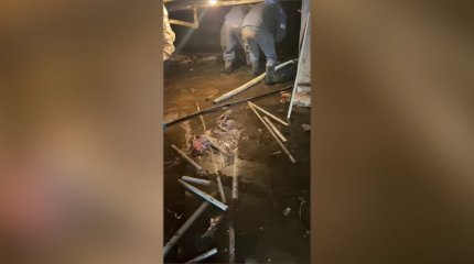 Столичный дом заливает кипятком