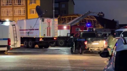 В Уральске из-за взрыва обрушилось здание кафе