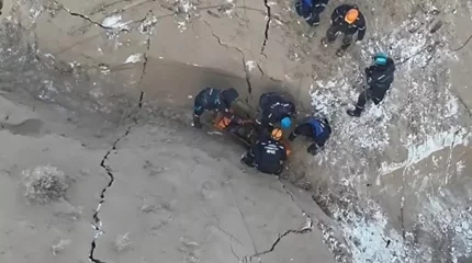 Павлодар облысында автобус шахтаға құлаған кезде құтқарушылар қайда бара жатқаны анықталды