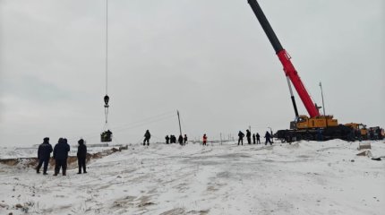 Найден провалившийся под землю автобус в Майкаине