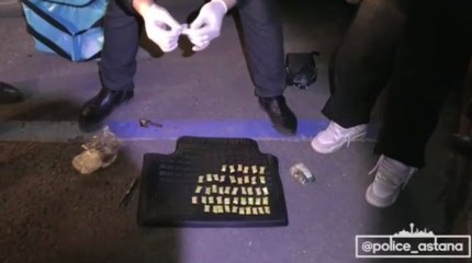 Курьер развозил кокаин под видом доставки еды в Астане