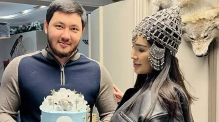 Айжан Байзақова ұлының "қырқынан шығару" рәсімін өткізді