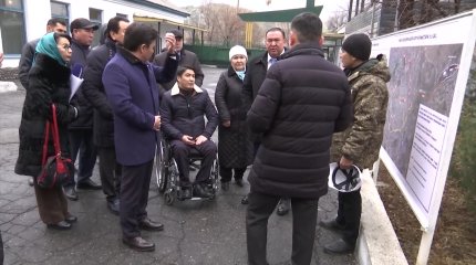 Кентау қаласының тұрғындары жылуға жарымай отыр