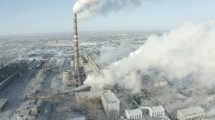 Қызылжарда жылу электр станциясының жаңадан салынып жатқан мұржасы қайта бұзылмақ