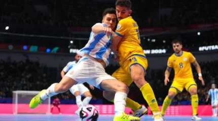 Аргентинцы разгромили казахстанцев в матче за полуфинал ЧМ-2024 по футзалу