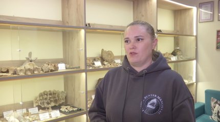 Скелет водной рептилии мечтает найти жительница Актау