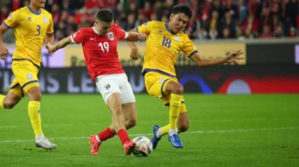 Австрийцы разгромили казахстанскую сборную в Лиге наций