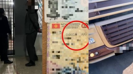 Изменил букву на госномере фуры: гражданина Кыргызстана лишили водительских прав