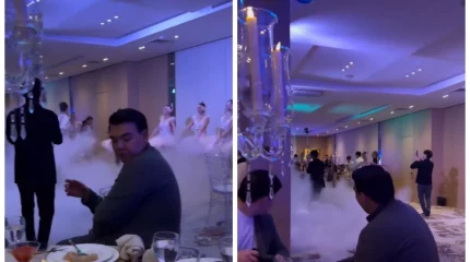 Депутат Дәулет Тұрлыхановтың сотталған ұлы той үстінде көзге түсті