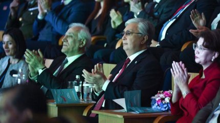 Токаев и Хачатурян посетили концерт в Астане