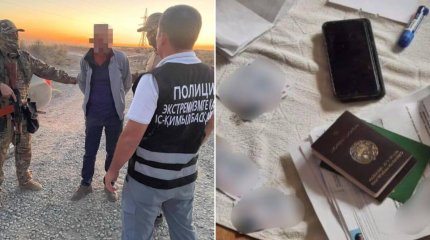 Беглых уголовников из соседней страны задержали в Туркестанской области