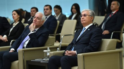 Президенты Казахстана и Армении посетили МФЦА