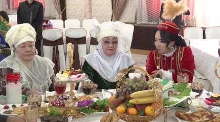 Шымкентте көңілі дархан, пейілі кең қазақтың  дастарханы жайылып,  одан түрлі ұлт пен ұлыс дәм татты