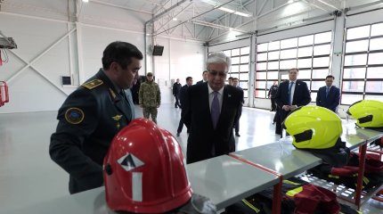 "Заманауи модульді өрт сөндіру деполары еліміздің барлық өңіріне қажет", - Қ. Тоқаев