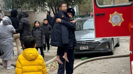 Ақтөбеде тұрғын үйде өрт шығып, 21 адам эвакуацияланды