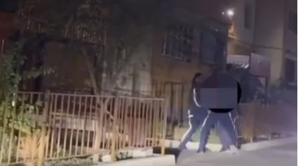 Мужчина с ножом пугал таразцев (ВИДЕО)