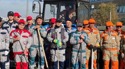 Больше тысячи столичных предпринимателей вышли на экоакцию