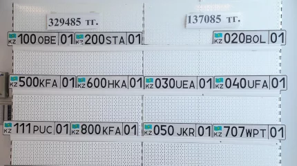 Қазақстанда биыл қанша VIP-нөмір сатылды