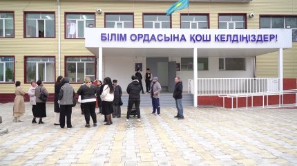 Атырауда апатты мектеп ата-аналары шу шығарды