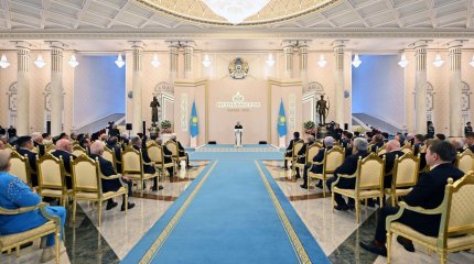 "Казахстан за рубежом стали называть средней державой", - Токаев