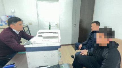 Түркістанда полиция кісі өлтіруге оқталған күдіктіні ұстады
