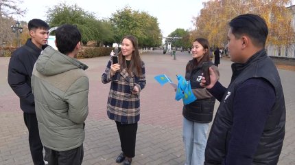 Оралдық жастар Республика күніне орай сауалнама жүргізді