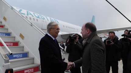 Касым-Жомарт Токаев прибыл с рабочим визитом в Казань