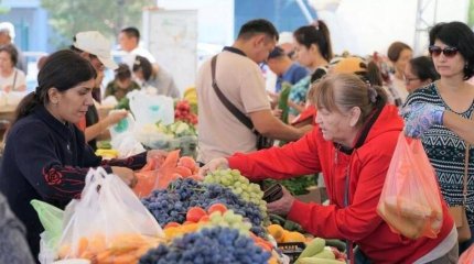 Что везут аграрии трёх регионов на заключительную ярмарку в Астане