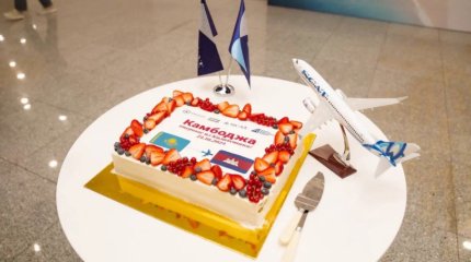 Казахстан запускает рейсы в Камбоджу