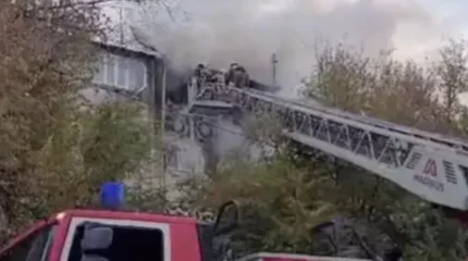 Алматы облысында бесінші қабатта өрт шығып, 67 жастағы әйел аурухана жатқызылды