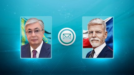 Касым-Жомарт Токаев направил телеграмму Петру Павелу