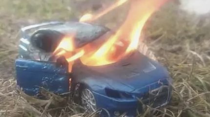 Детская машинка стала причиной пожара в Карагандинской области