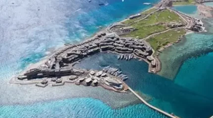 Сауд Арабиясында сәнді арал пайда болды