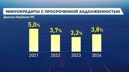 Доля проблемных микрокредитов в Казахстане снизилась до 31% - экономист